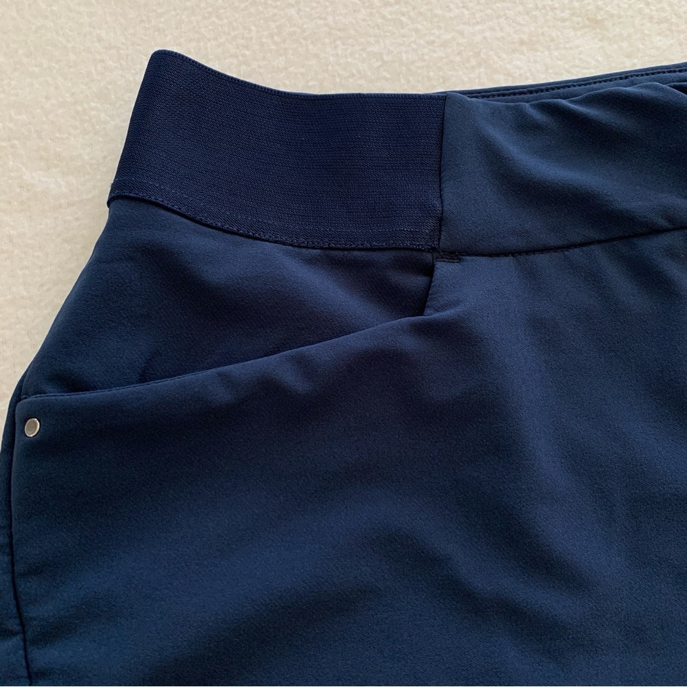 Greg Norman Play Dry Women's Pull On 18.5" Golf Skort 3.5" Shorts Liner Navy XXL - Picture 4 of 14